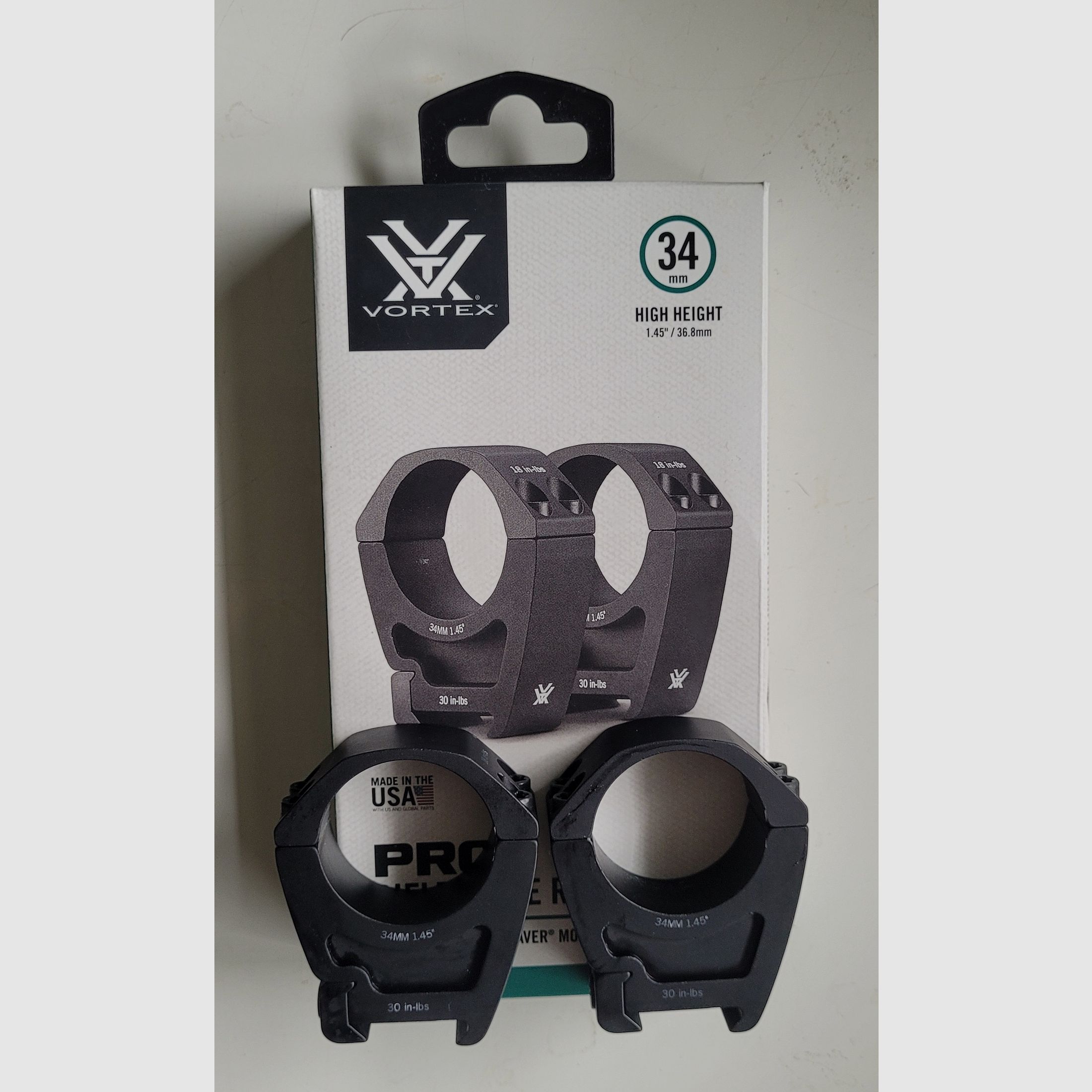 Anelli di montaggio Vortex PRO 34mm