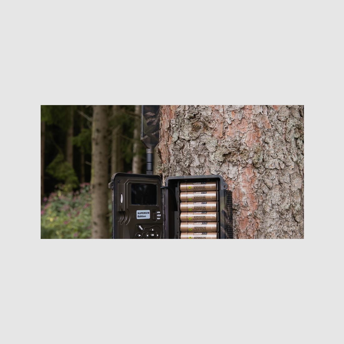 SEISSIGER Special-Cam LTE "Weißblitz" - SUPERSIM-Edition inkl. Akkus