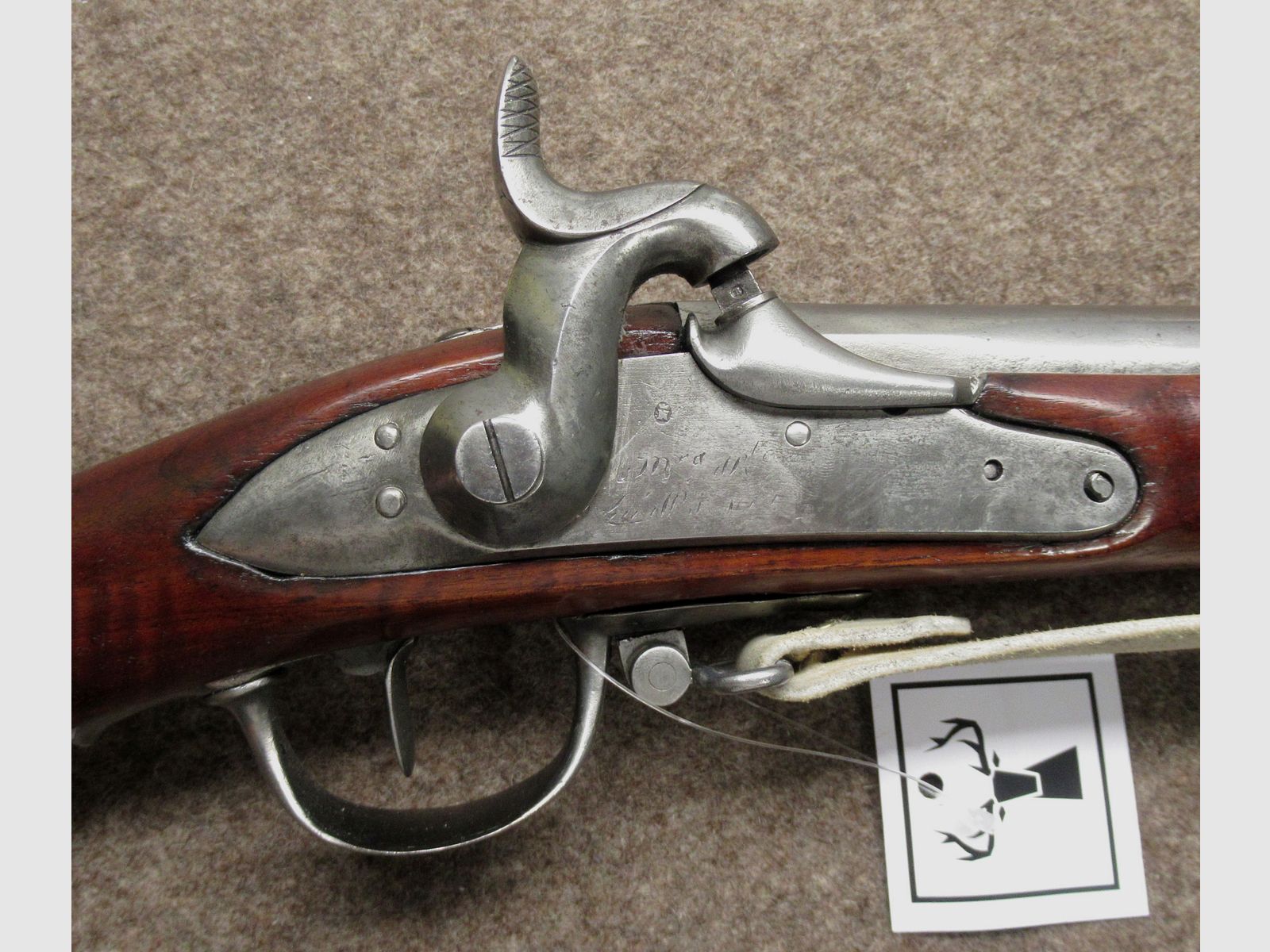 AB-195 Gewehr MANUFACTURE IMP.LE mod. 1817/42 Kal. 18mm, Bild 3 von 7