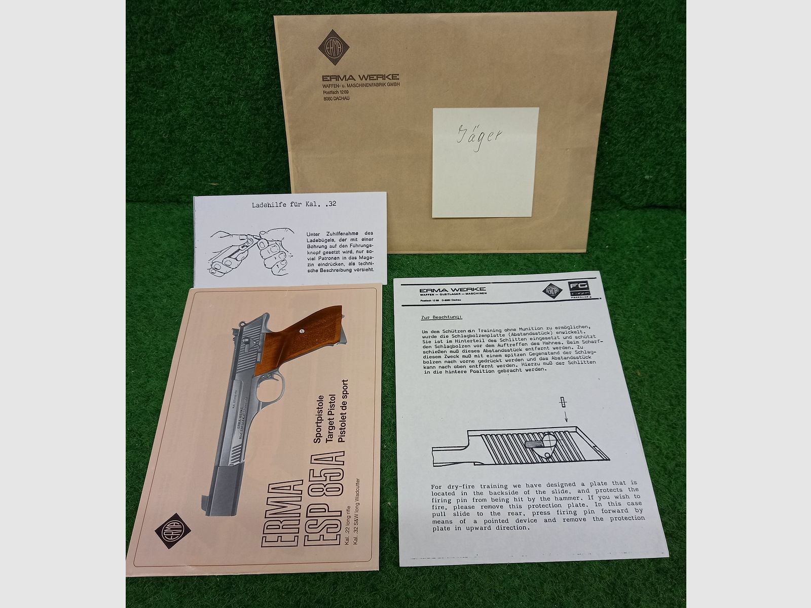 Erma ESP 85 Mod. Jäger im Kaliber .22Lr