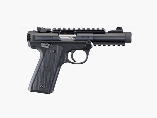 Ruger Pistole, Mark IV 22/45 Tactical, .22 LR, Black Oxide, 4.40", 10 Schuss