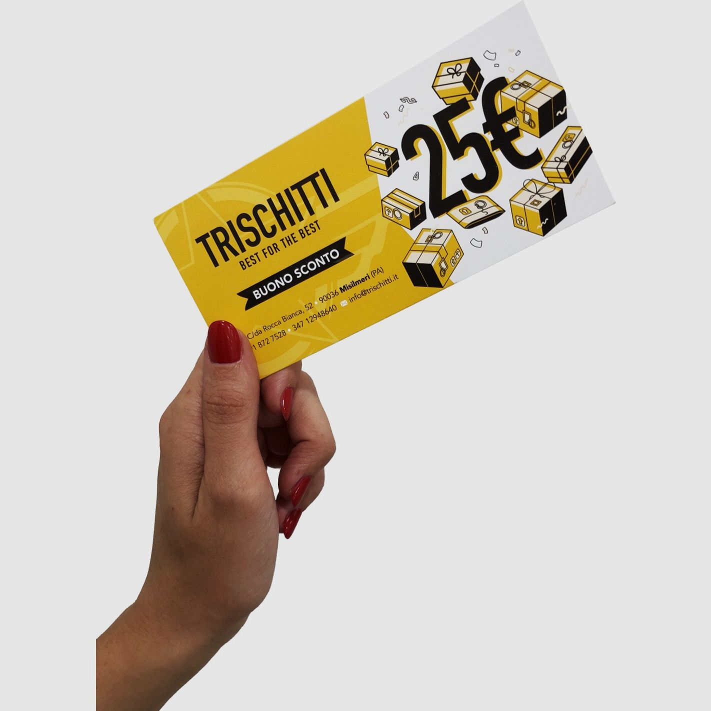 Geschenkkarte Trischitti im Wert von 25€, Bild 1 von 2