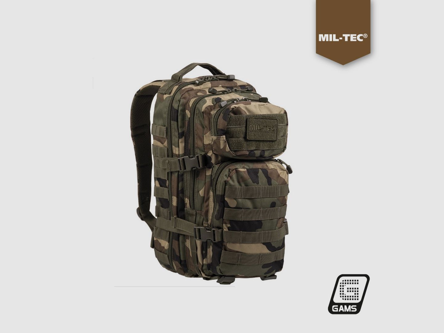 20 Liter Molle-System Rucksack Standard Tarnung – MILTEC, Bild 1 von 2