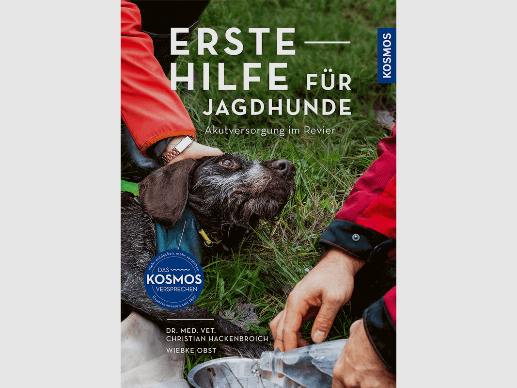 Libro "Primeros auxilios para perros de caza"