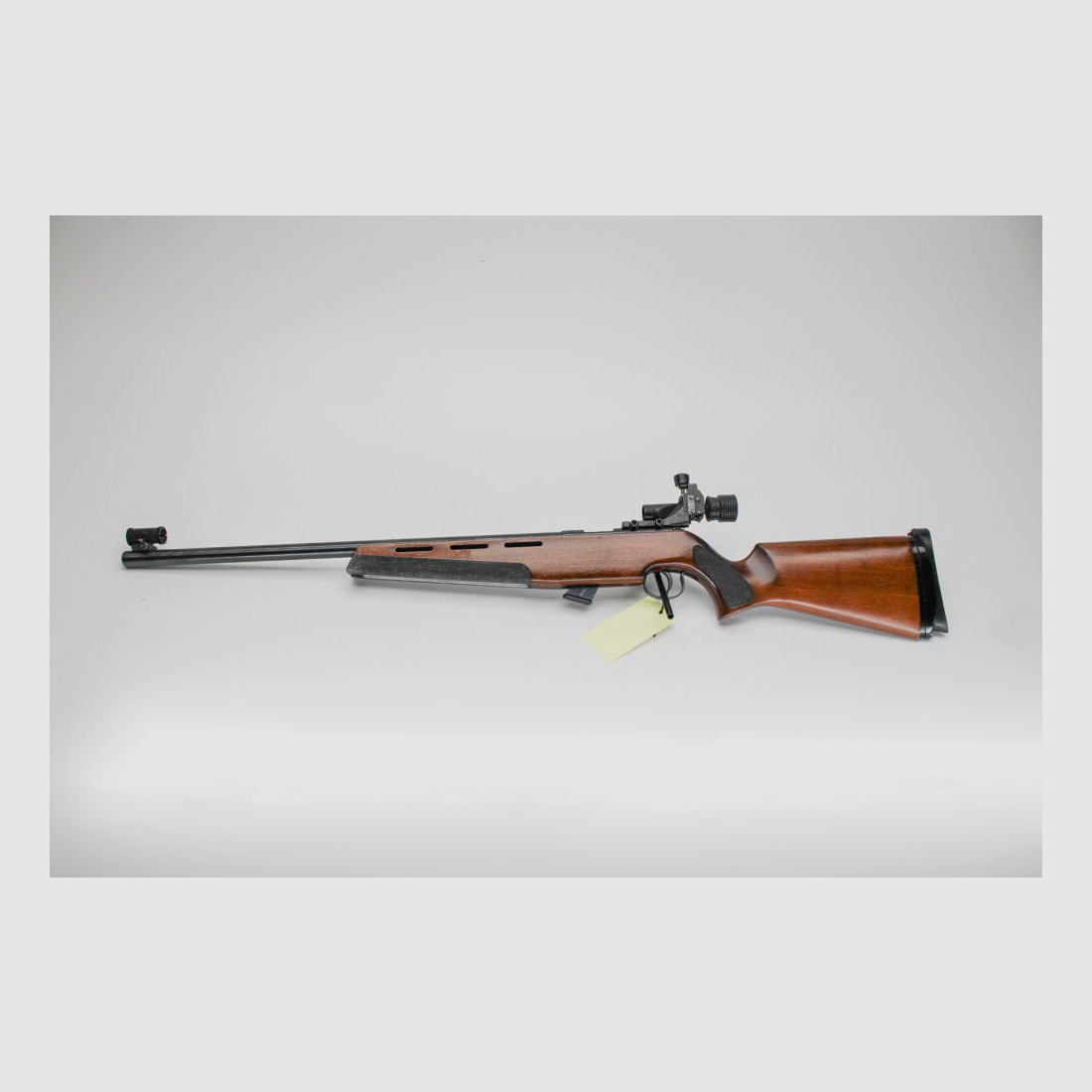 Rep. karabin Anschütz ST kal. .22lr z diopterem i lufą meczową .22lr