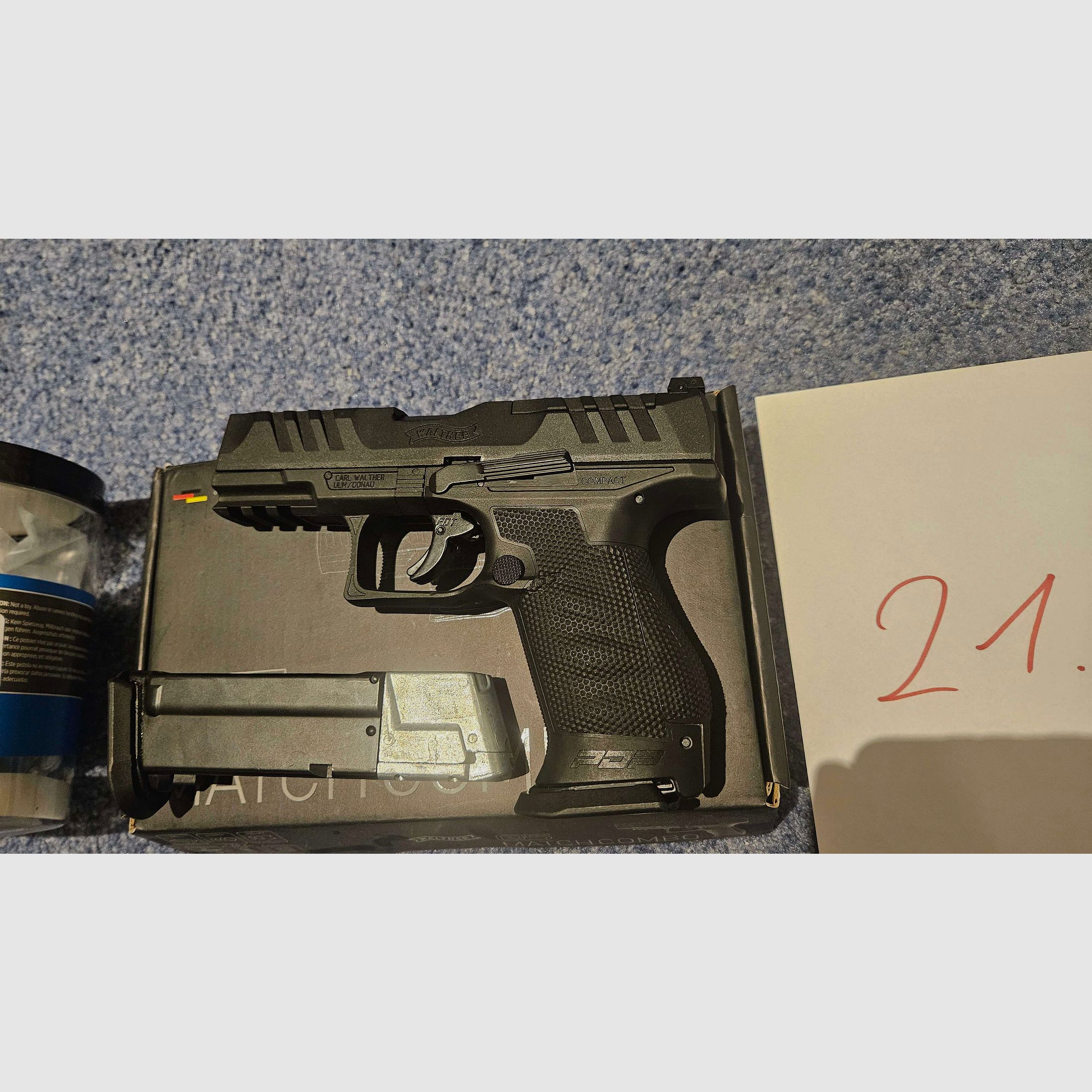 T4E Walther PDP Compact, Co2, RAM 