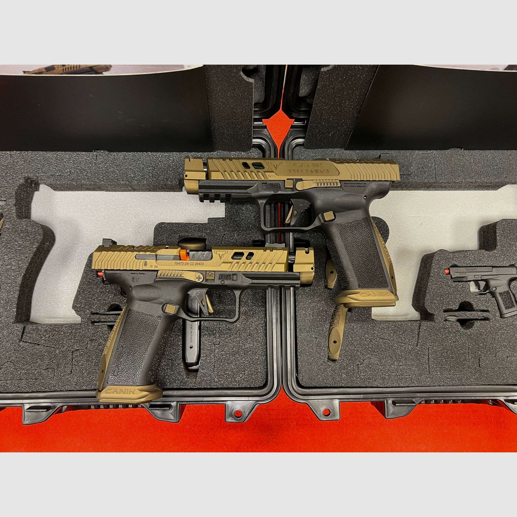 Canik Pistole TTI Combat Tarant Tactical Slide Bronze Kal.9×19, Bild 1 von 6