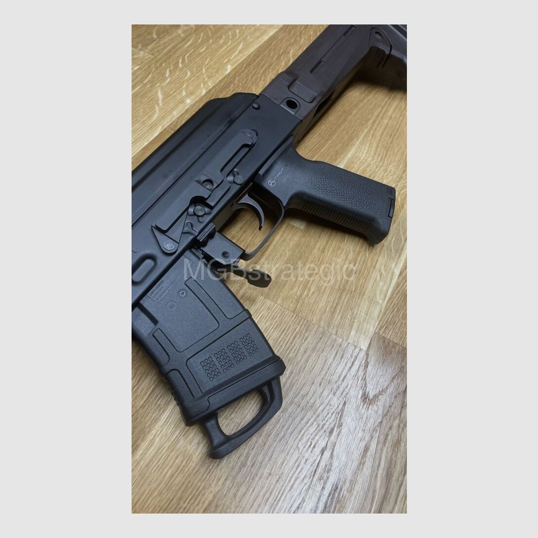 sportlich zugelassen! WBP Jack Sport - halbautom. Büchse 7,62x39 mit Klappschaft! System AKM AK47 AK74 // Farbe Plum