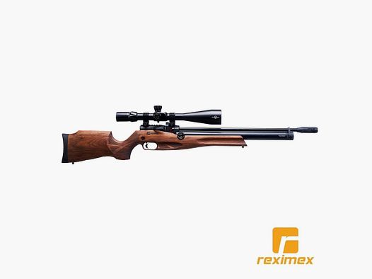 Carabina PCP Reximex Daystar Madera calibre 6,35 mm. 24 julios.