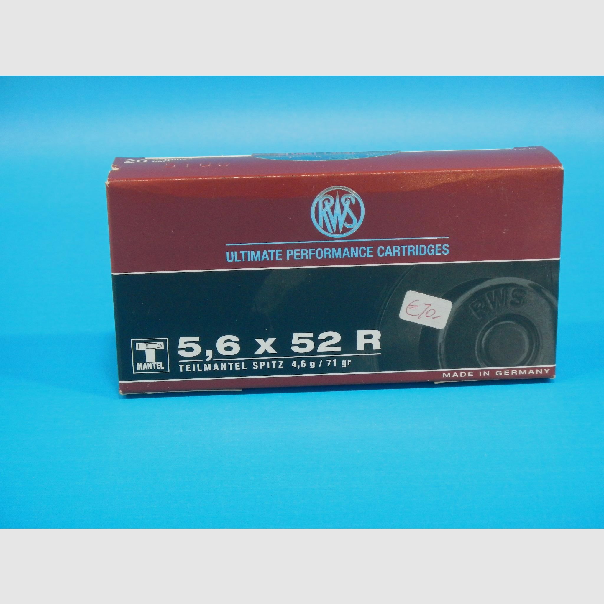 MUNITION RWS Kal. 5,6X52R