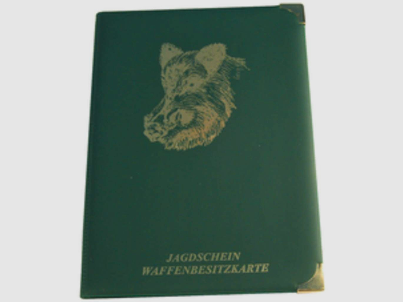 Hunting license and firearms ownership card case