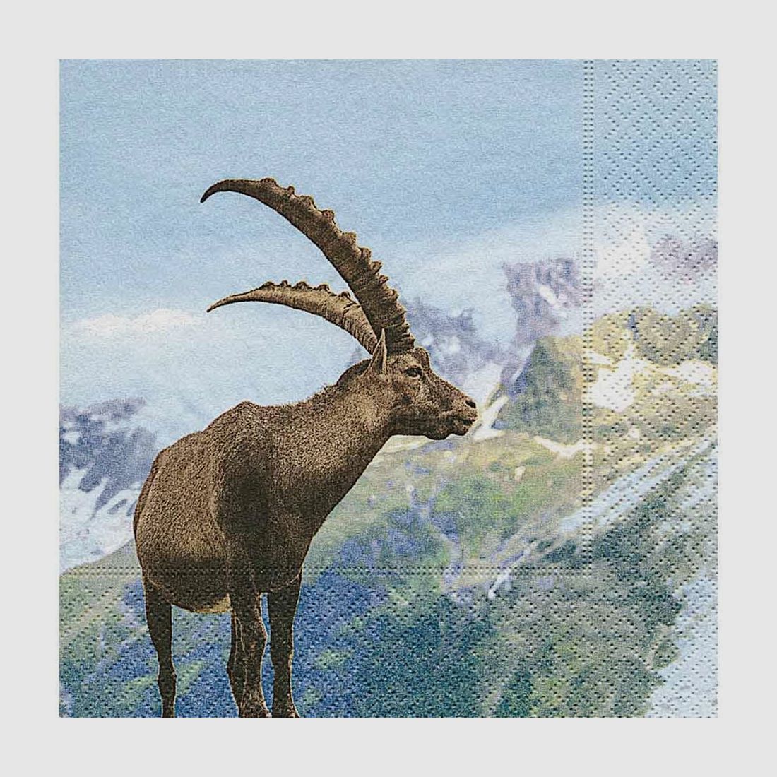 Servietten Steinbock 20 Stk.