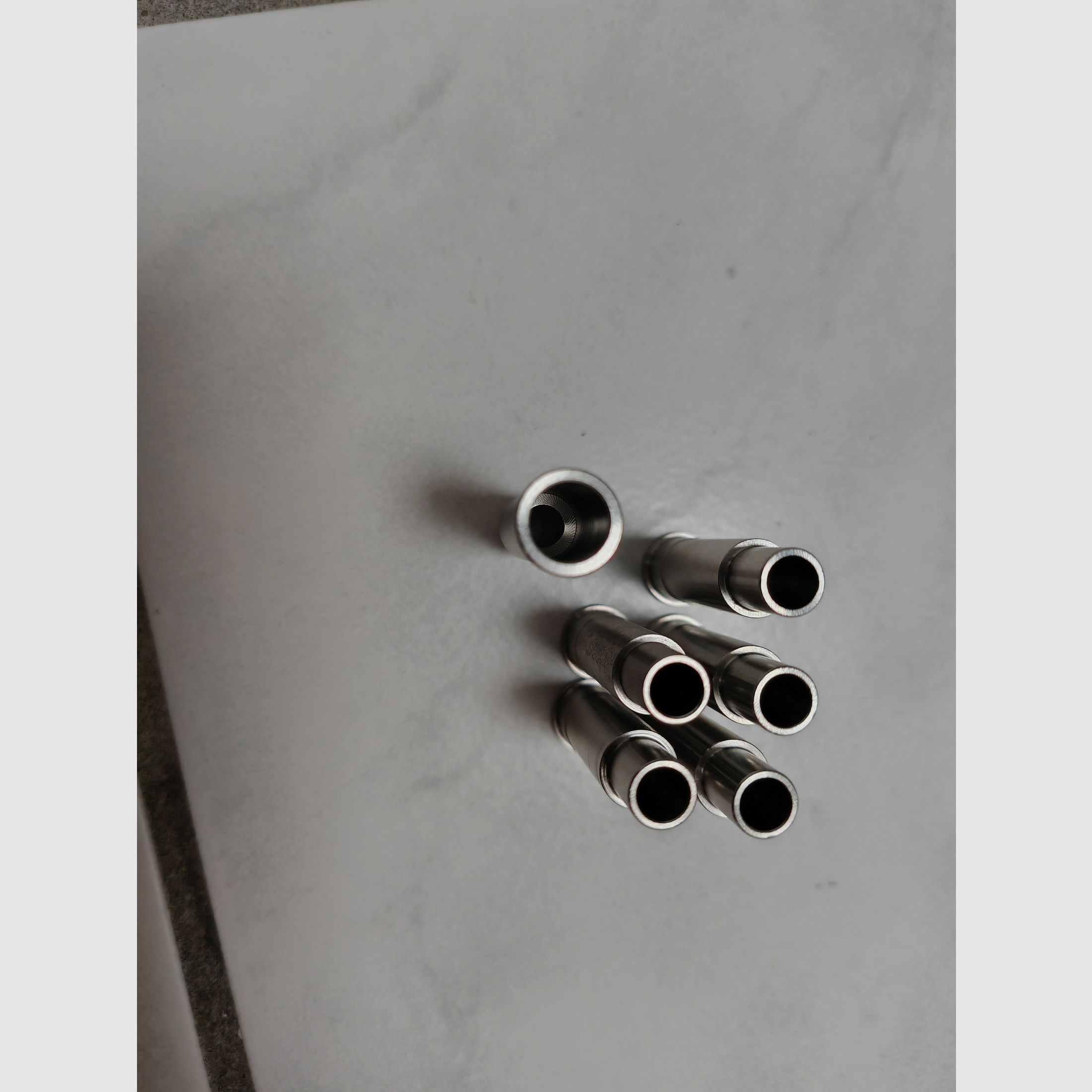 6x LEP Edelstahl Pufferpatrone für abgeschlagene Kartuschen passend für ME Bull Barrel und/oder ME Single Action Army SAA Revolver