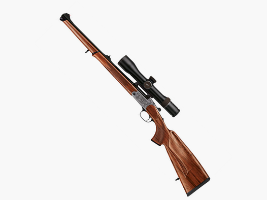 Szlachetny towarzysz polowania Blaser K95 LUXUS STUTZEN z drewnem klasy 4 i szerokim wyborem grawerunków zwierzęcych, ozdobnych lub arabeskowych, w wersji Stutzen