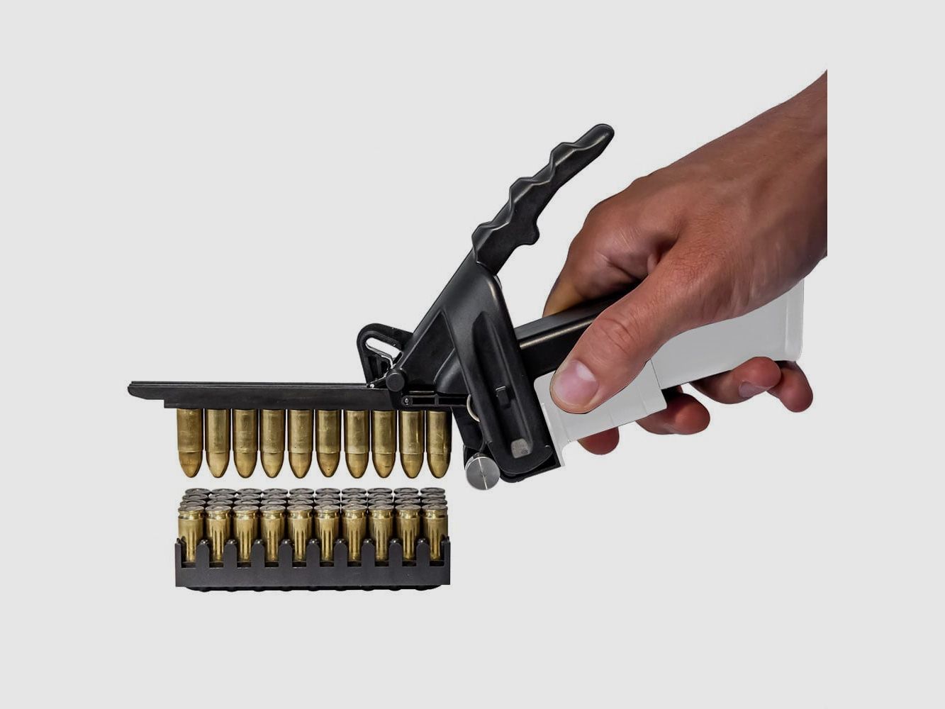 Nine Reloaded Speedloader für Pistolenmagazine (ohne Adapter)