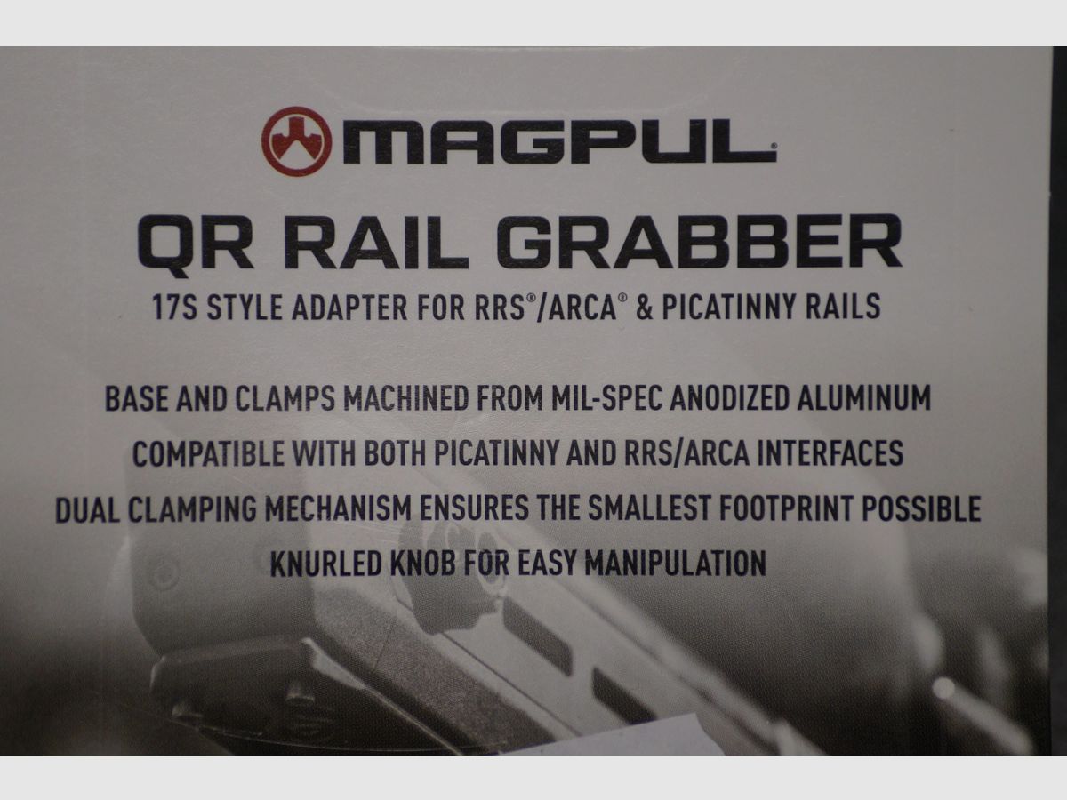 Magpul QR Rail Grabber 17S Style Adapter, immagine 2 di 2