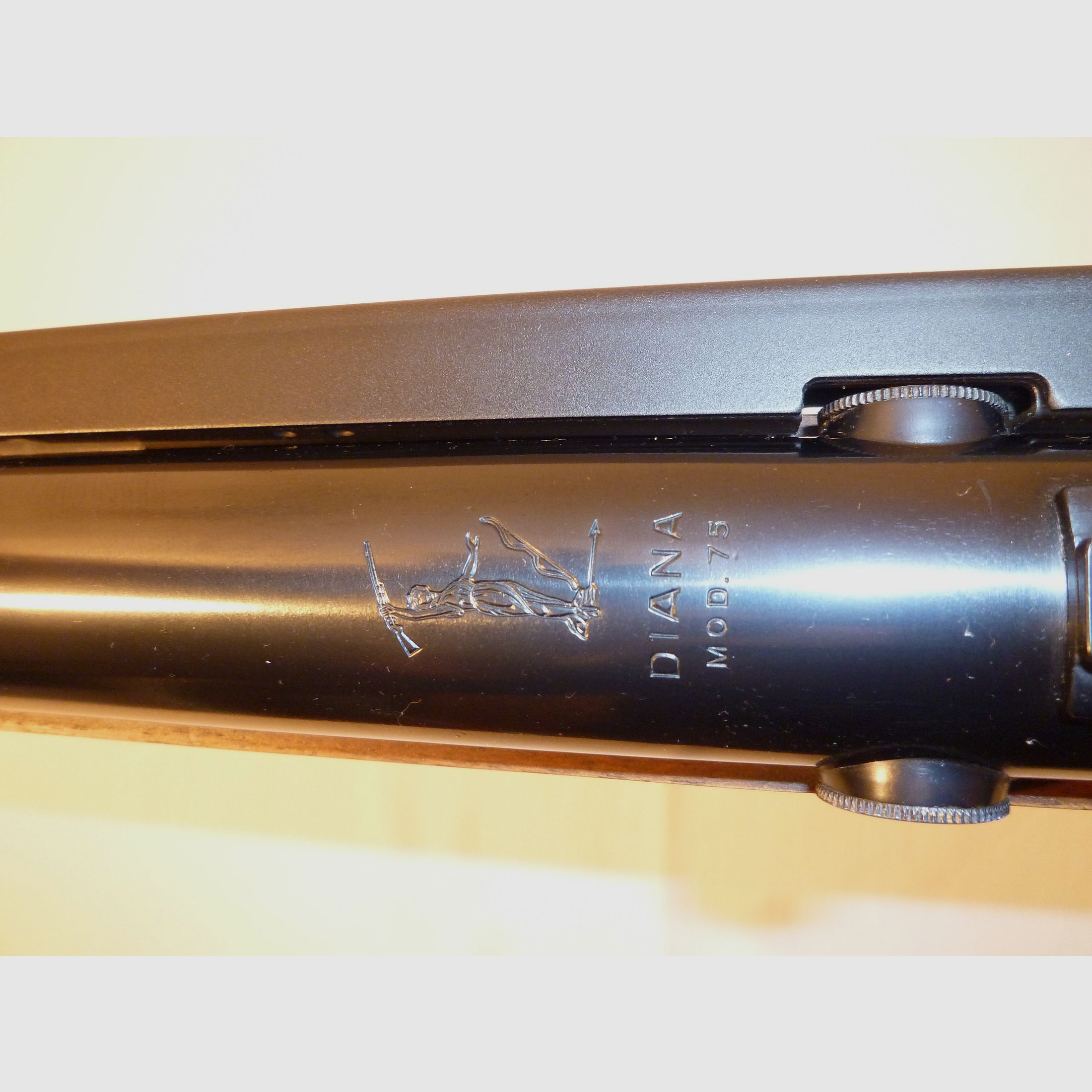 Match-Luftgewehr Diana 75 rechts Seitenspanner TOP ERHALTUNG !!
