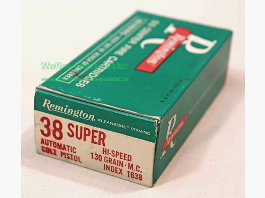 Remington - USA Pistolenpatronen .38 SUPER AUTO