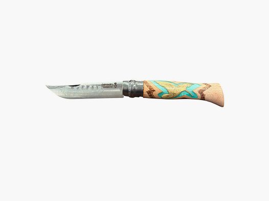 KNIFE – OPINEL – N.9 CARBON HANDMADE | WOODCOCK AND SETTER
