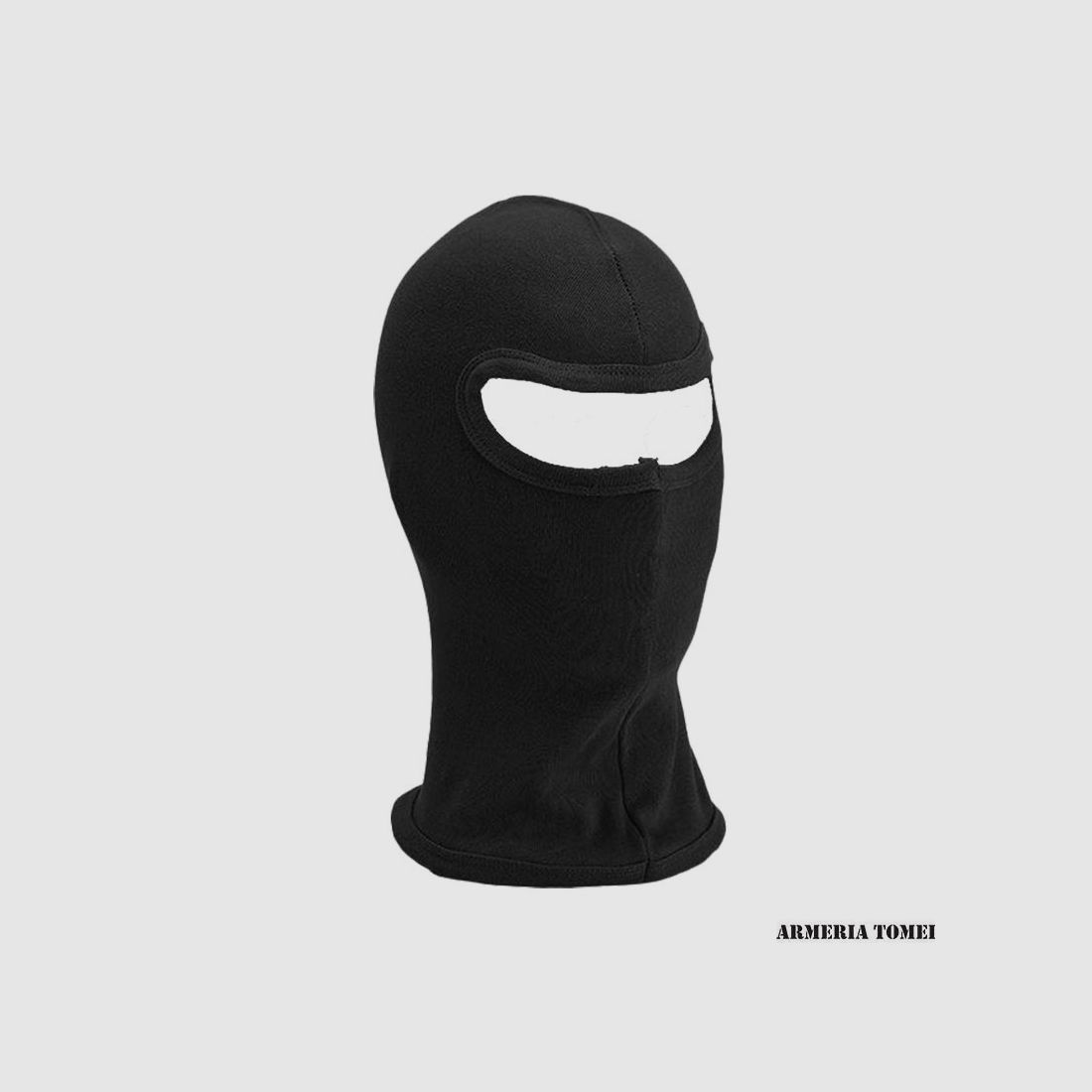 BALACLAVA KATOEN 1 GAT ZWART