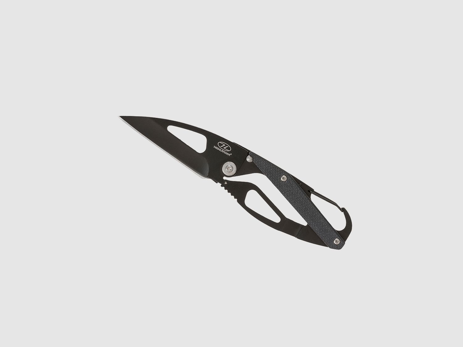 Highlander Forces Klappmesser mit Karabinerclip Merlin