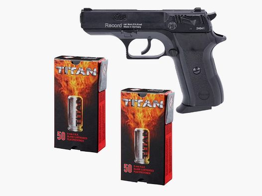 Bundle di fuochi d'artificio Record COP Pistola a salve