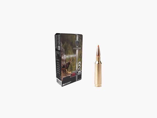 Cartuchos Fiocchi cal. 6,5 Creedmoor EPN 129 gr