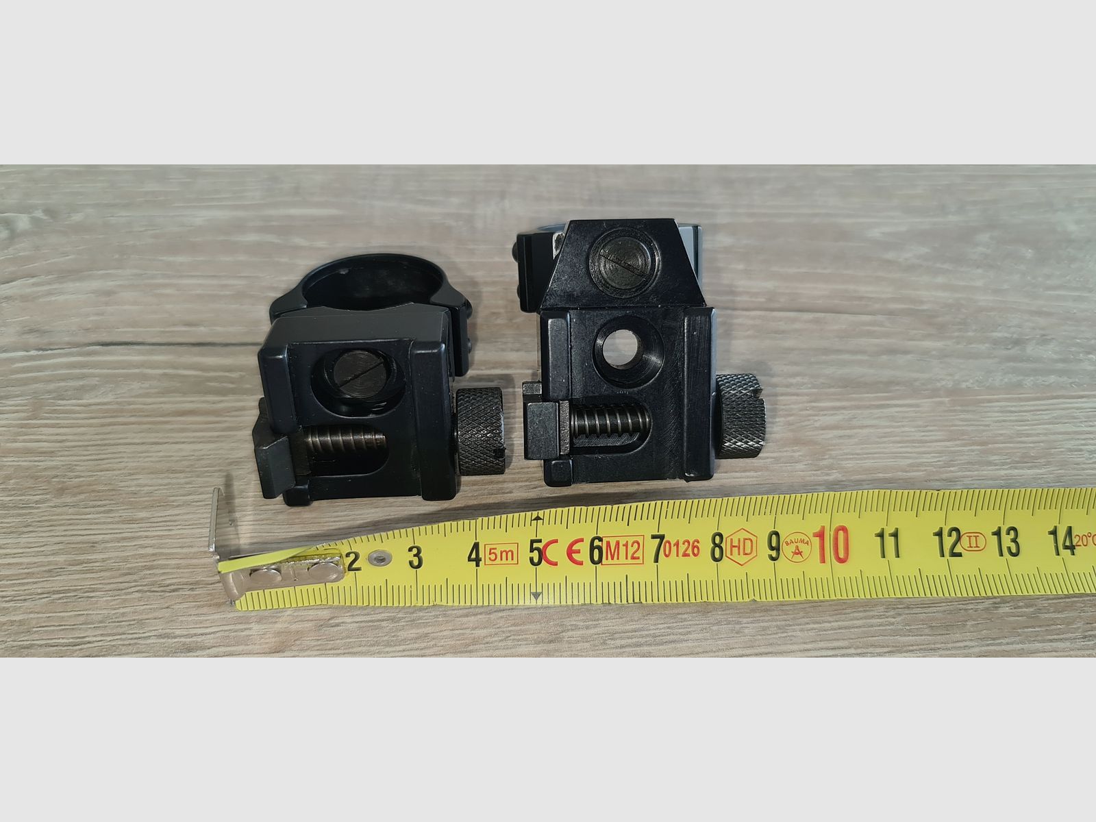 Montaje Recknagel para cola de milano de 19,5 mm incluyendo anillos de 25,4 mm