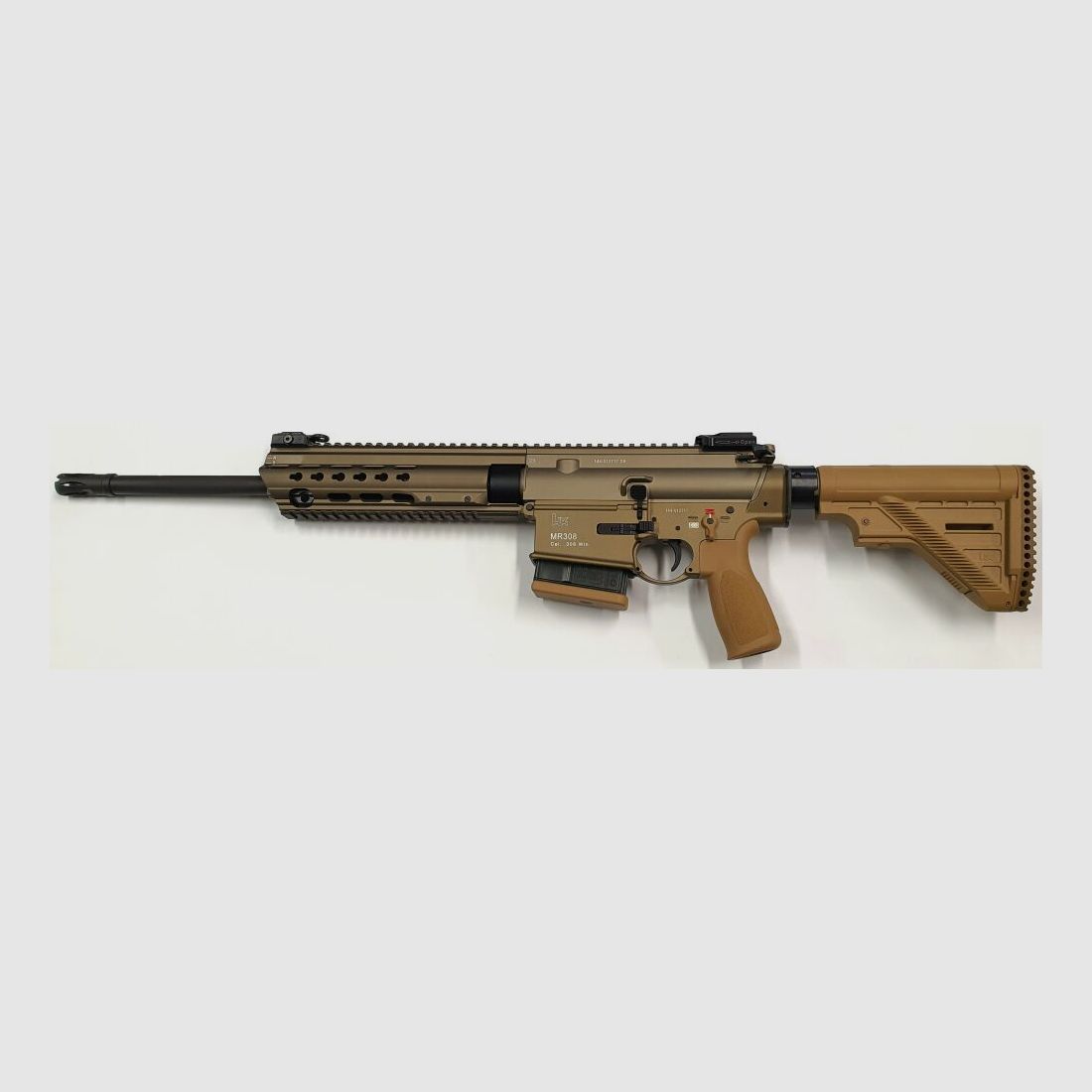 Heckler & Koch HK SLB MR308 A3 Slim Line HKey 16,5" Piasek TAN