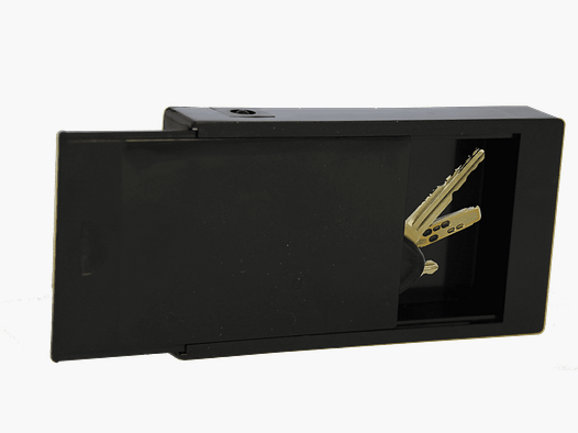 Magnetische Schlüsselbox mit Schiebedeckel
