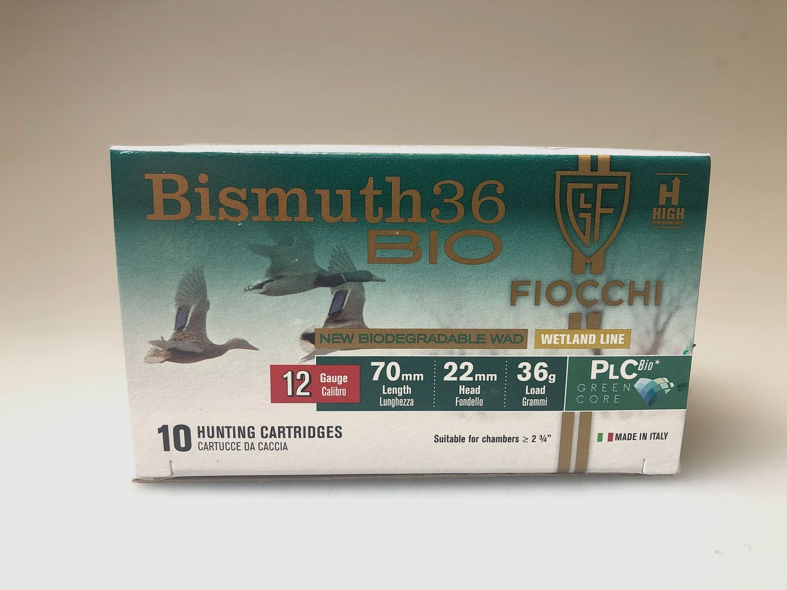 Munition Fiocchi Bismuth 36g No 5 / 2.9mm BIO 12/70