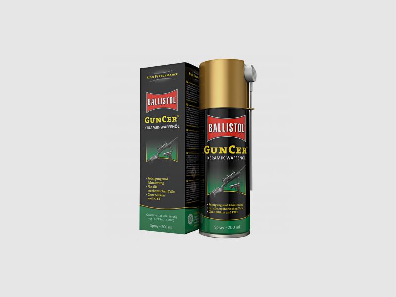 Ballistol GunCer Olio Ceramico per Armi (Spray) |