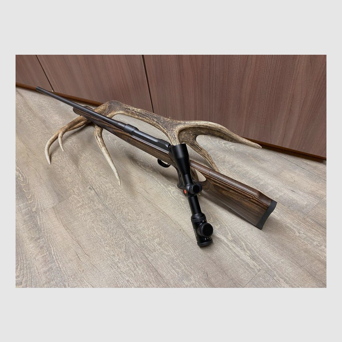 Sauer 101 GTI, mit Leica Magnus 1,5-10x42 i, mit Schiene