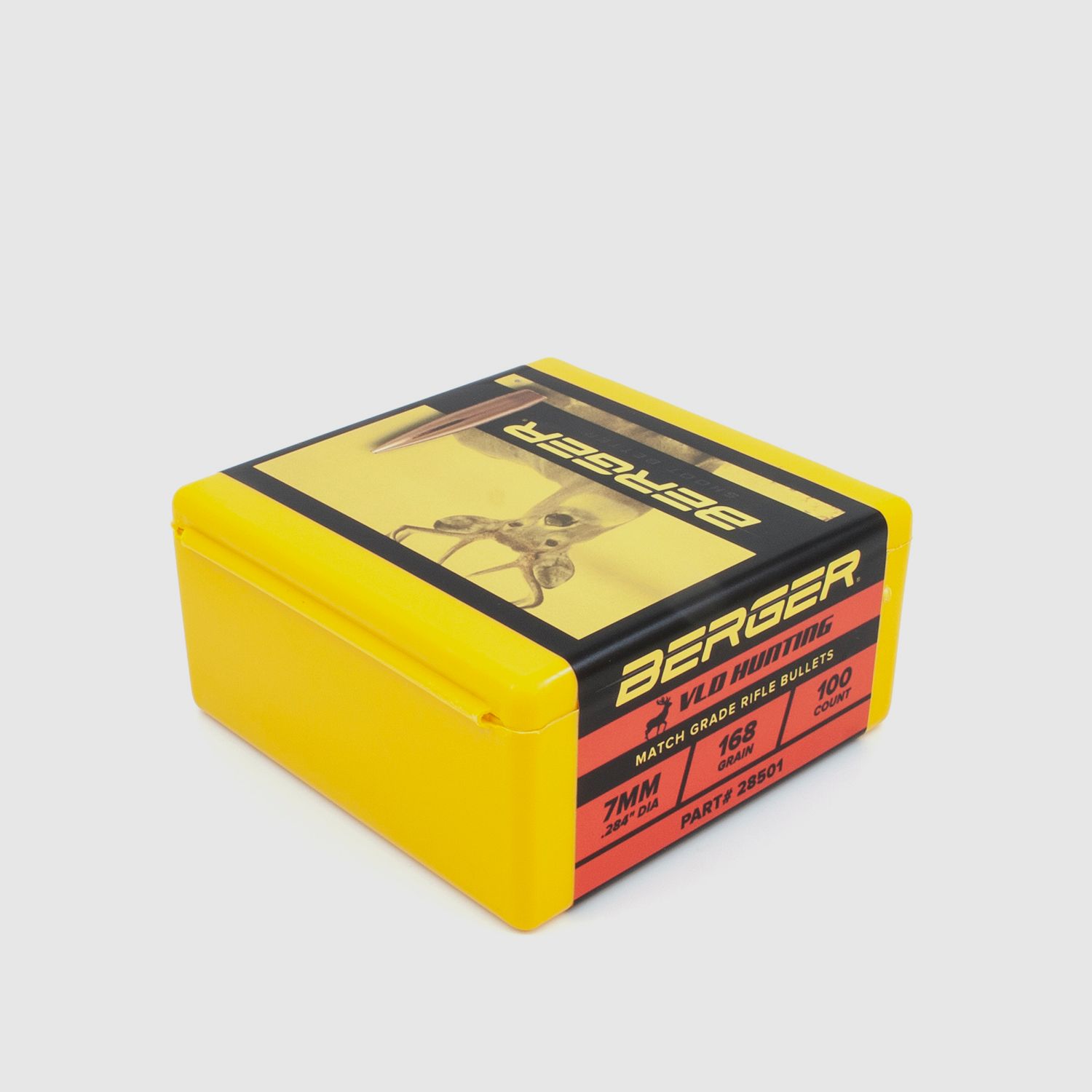 Berger Geschoss 7mm/.284 VLD Hunting 168GR 100 Stück
