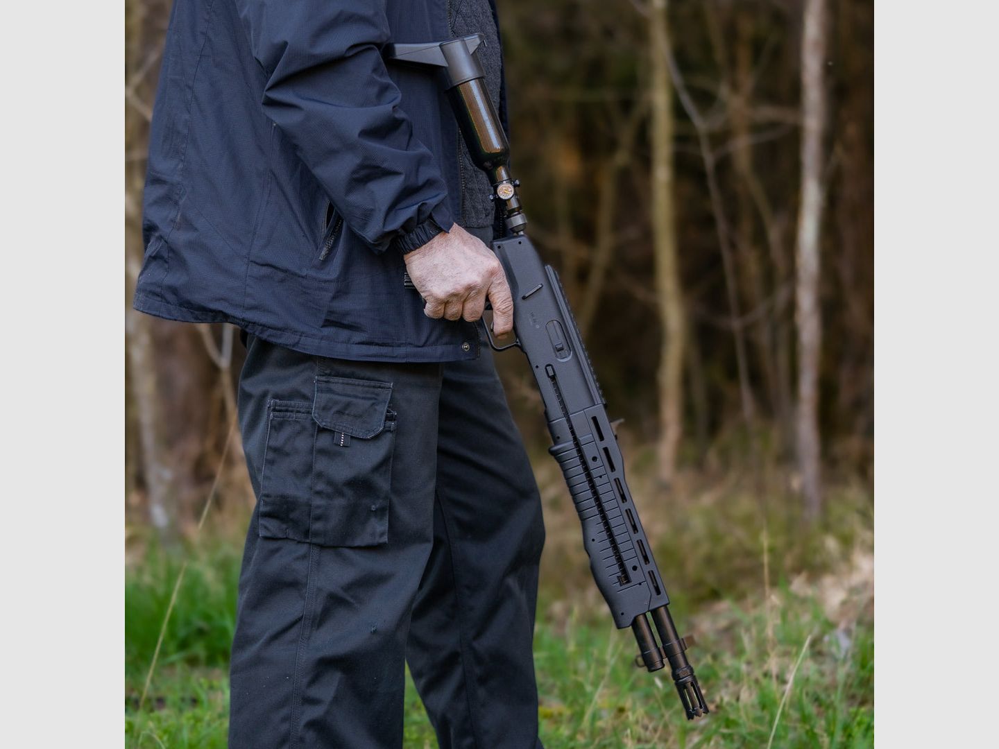 KOMBI | BUTTSTOCK ADAPTER HDB68 + HPA Flasche + Schulterstütze