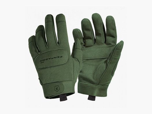 PENTAGON Duty Mechanikerhandschuhe, Größe: M, Farbe: 01-Schwarz