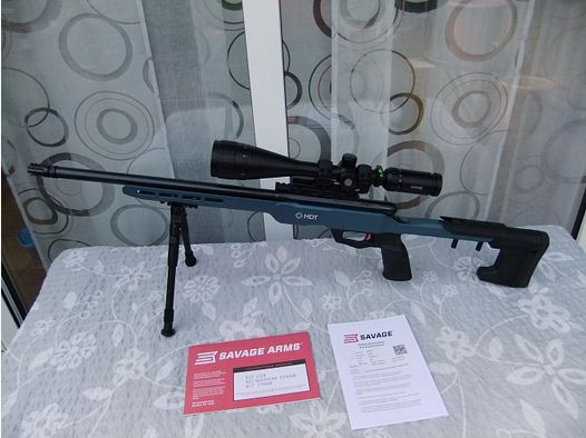 SAVAGE KK-Matchbüchse Mod. B22 PRECISION BLUE -18' .22lr