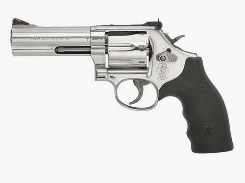 S&W 686 Plus 4" Revolver voor 7 patronen .357 Mag.