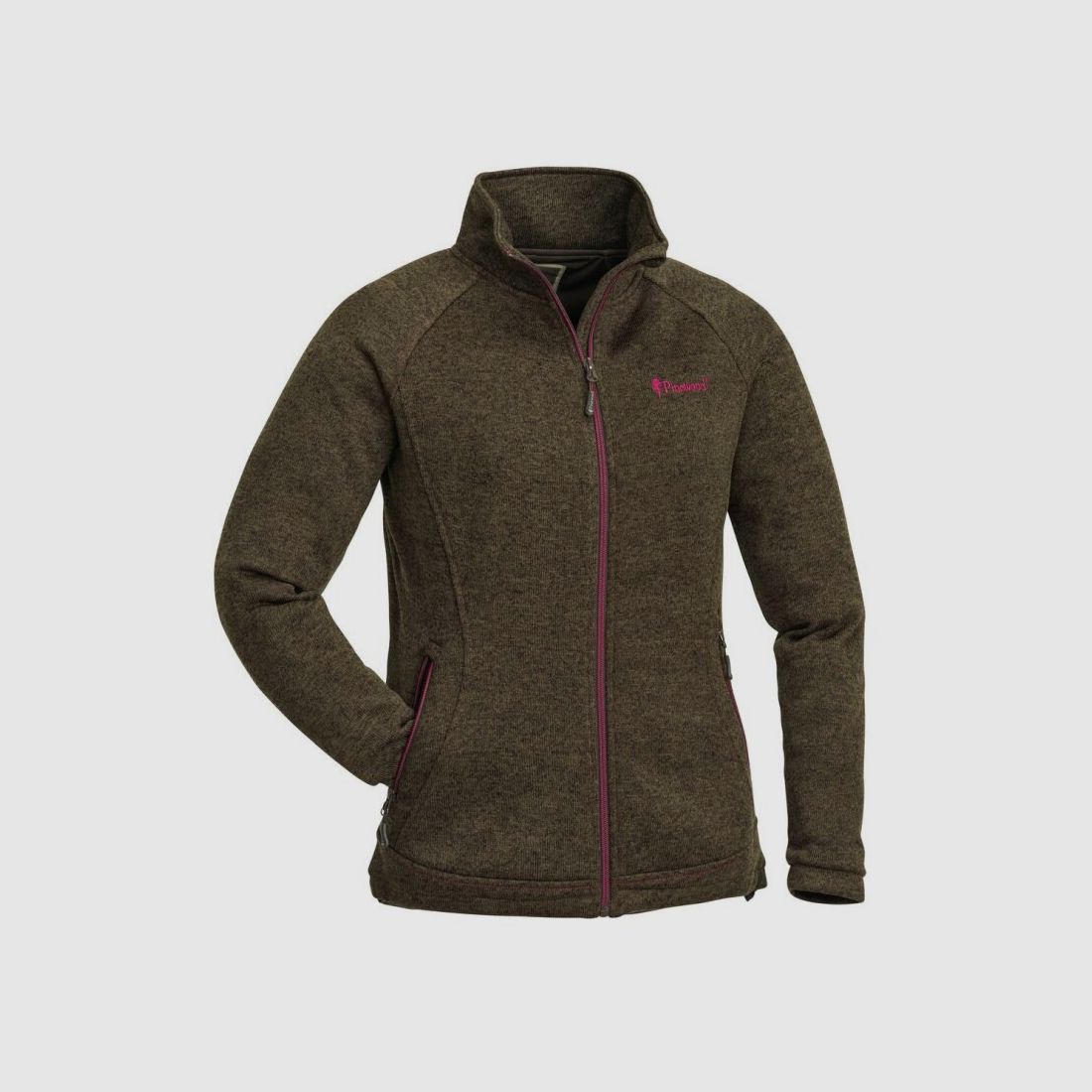 PINEWOOD® Gabriella Membran Damen Fleece Strick Jacke