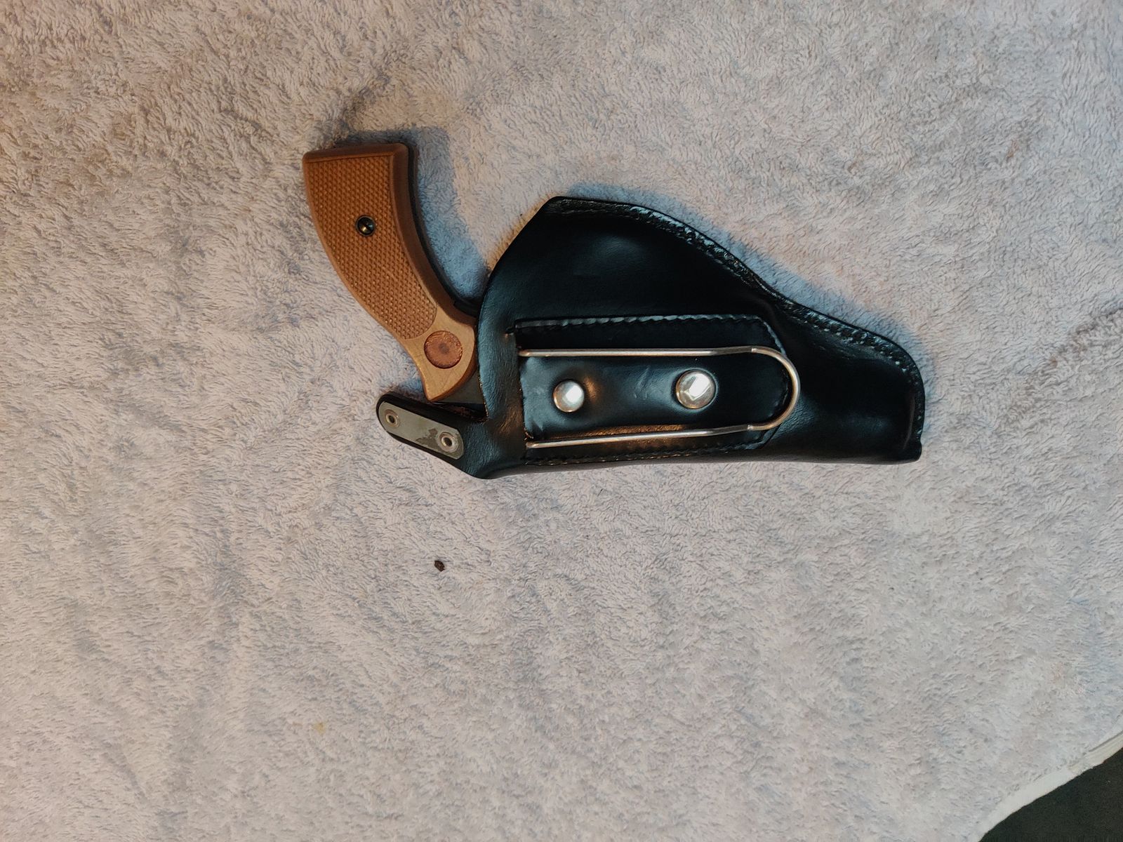 Revolver Knall Reck 9mm mit Holster