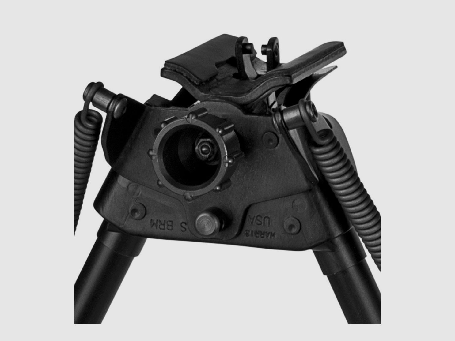 HARRIS BIPOD SERIE S MIT SCHARNIERBASIS 6-9" MIT RASTBEINEN GEBRAUCHT, Bild 2 von 2