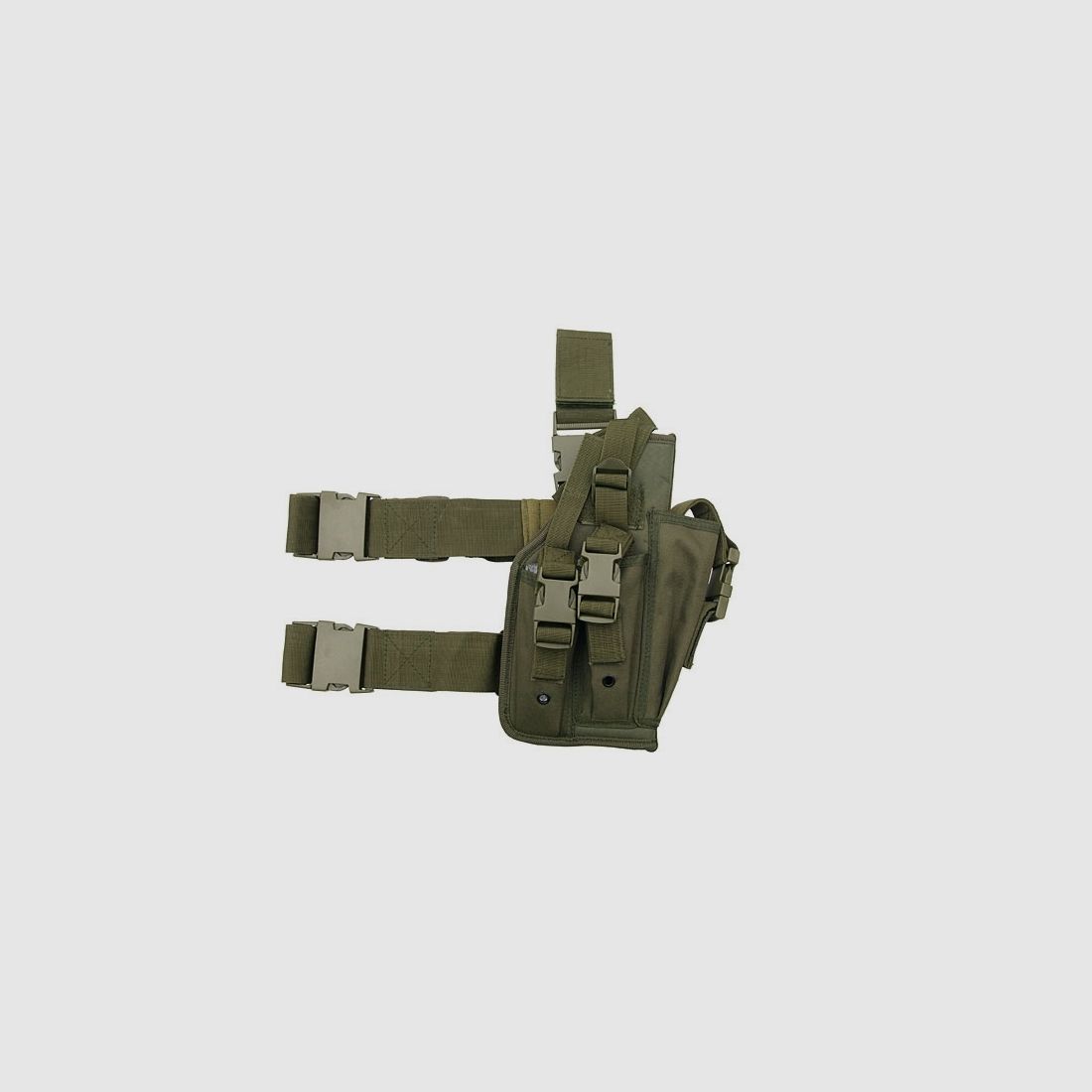 Universal drop leg large pistol holster - Olive [8FIELDS]