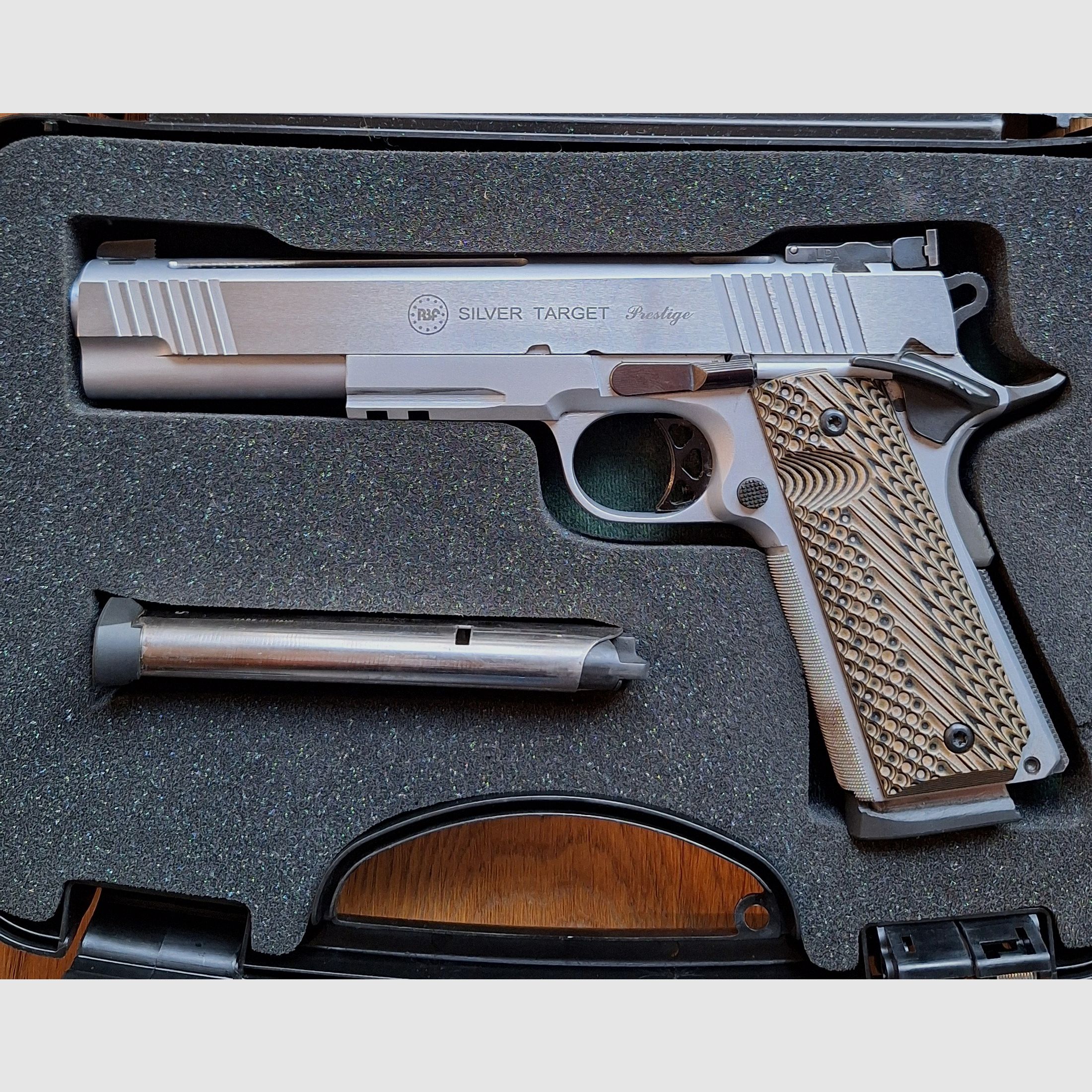 RBF Target Silver Prestige .45 ACP
