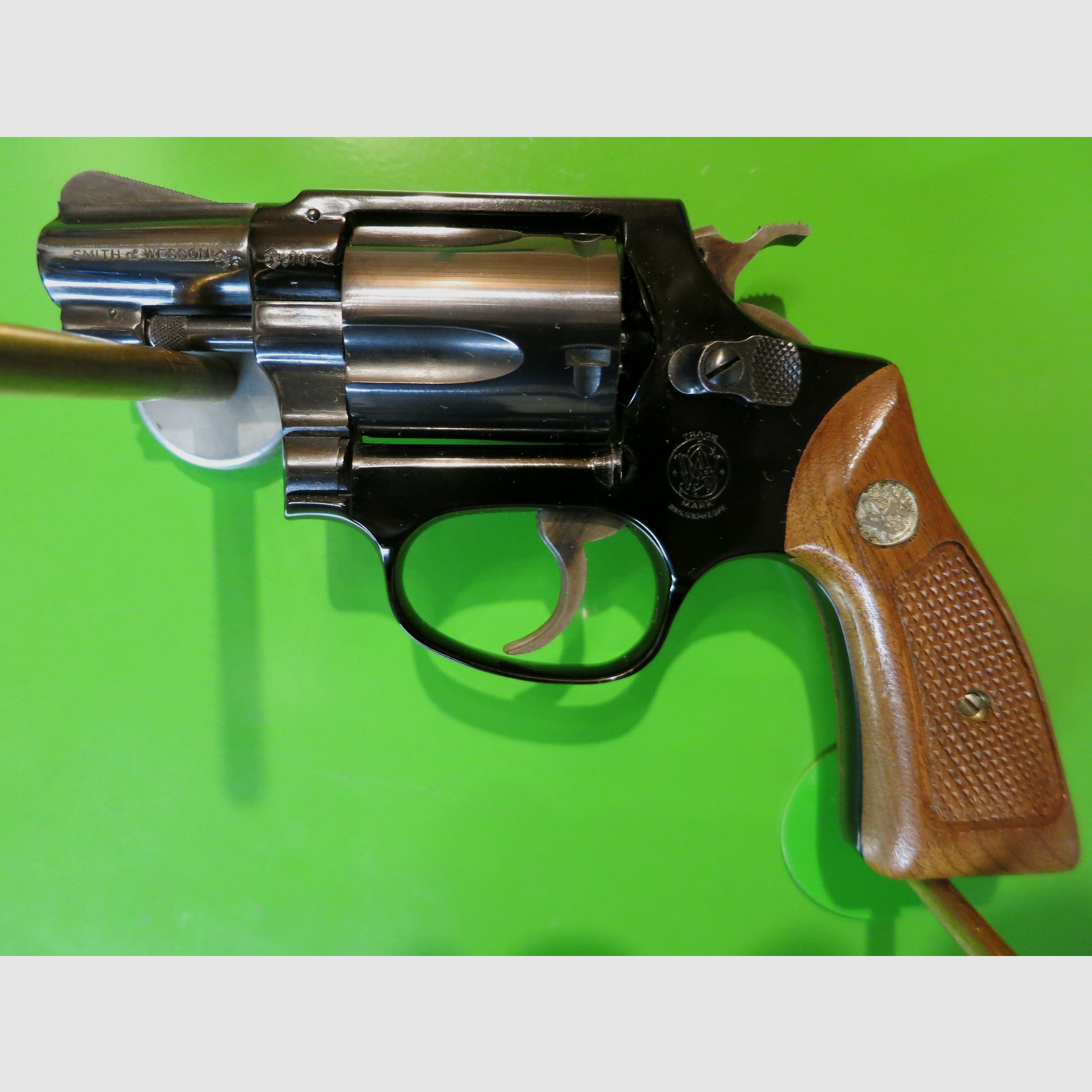 Smith&Wesson Mod. 37 Airweight CTG, .38 Special, 2" loop, jager/verzamelaar, als nieuw   #54-