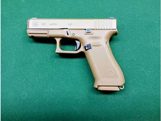 GLOCK mod. 19X FDE cal.9x21IMI (used)