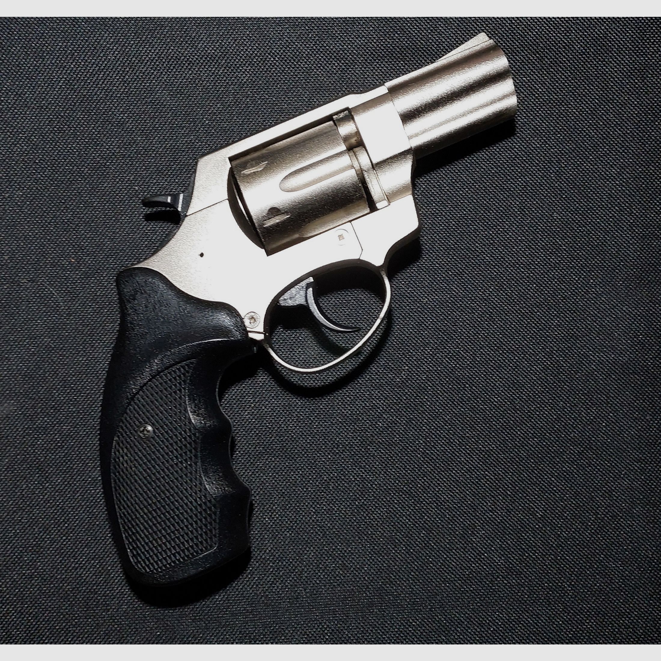 Röhm RG89 Schreckschuss Revolver vernickelt (PTB 594) RG 89 Nickel
