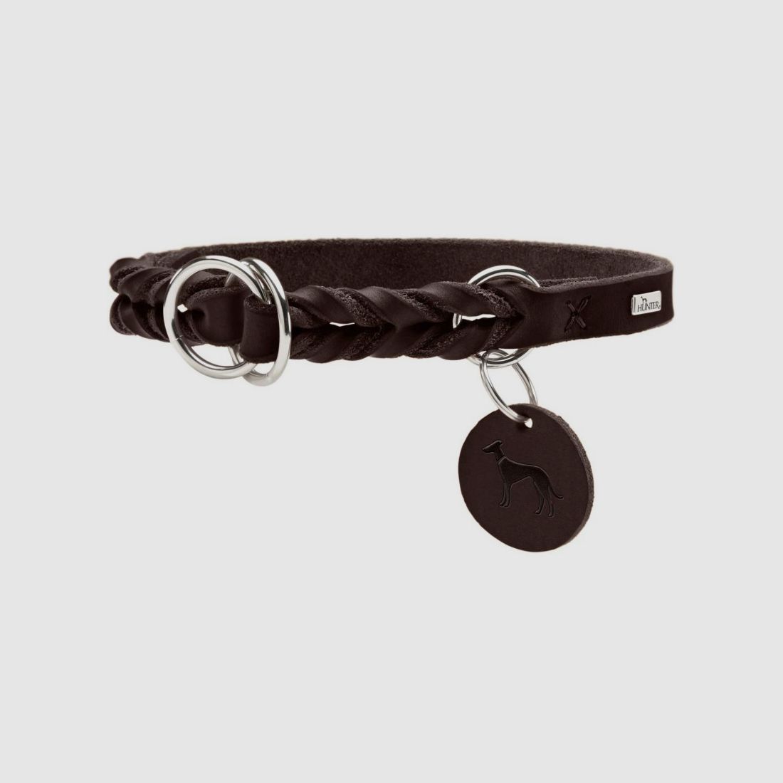 Hunter Dressurhalsung Solid Education aus Leder