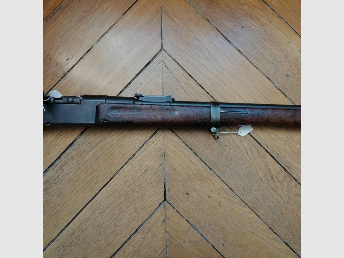 Rare fusil Lebel modèle 1886 M 93 – mono matricule non modifié depuis Août 1914 – Cal 8x51R d&rsquo;origine – TBE, image 12 sur 39
