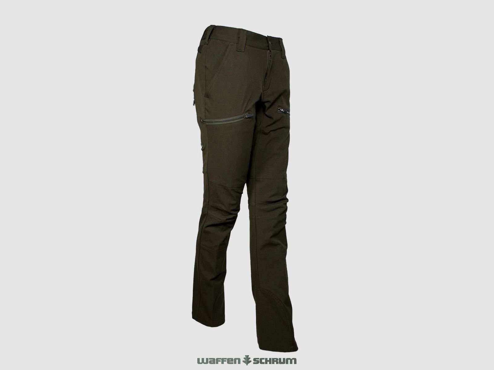 Hubertus Jagdhose Stretch Emma  Oliv/Braun