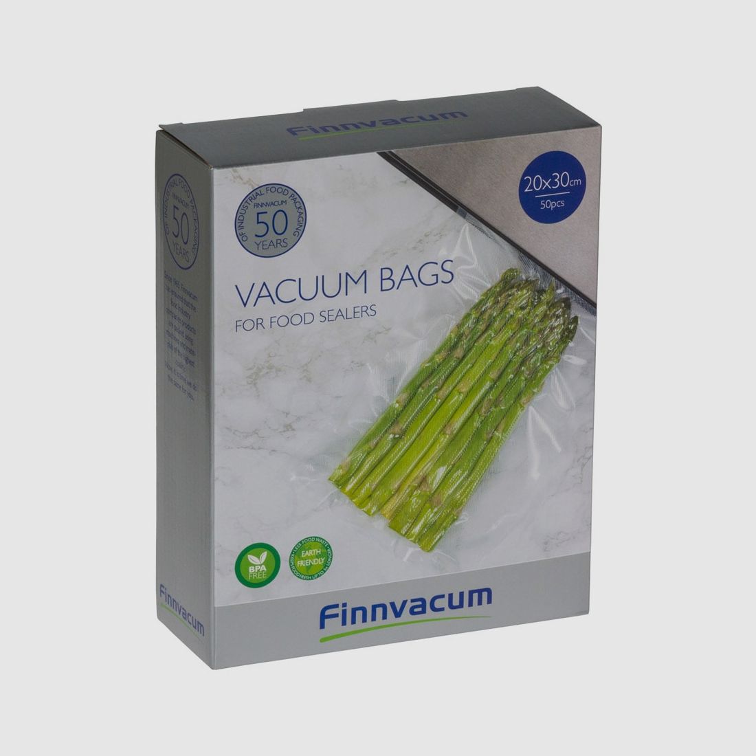 Sacs sous vide Finnvacum 20X30 cm paquet de 50